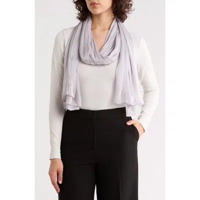 Steve Madden Crinkle Silky Oblong Scarf In Pink