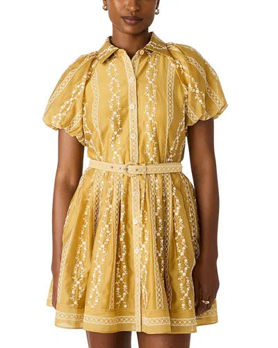 Steve Madden Daisy Dress In Gold