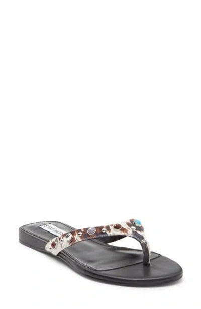 Steve Madden Daizy Flip Flop In Multi