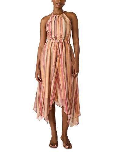 Steve Madden Dalina Halter Midi Dress In Multi