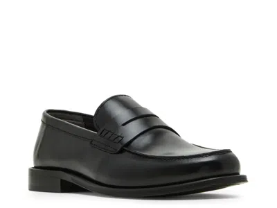 Steve Madden Dalton Penny Loafer In Black