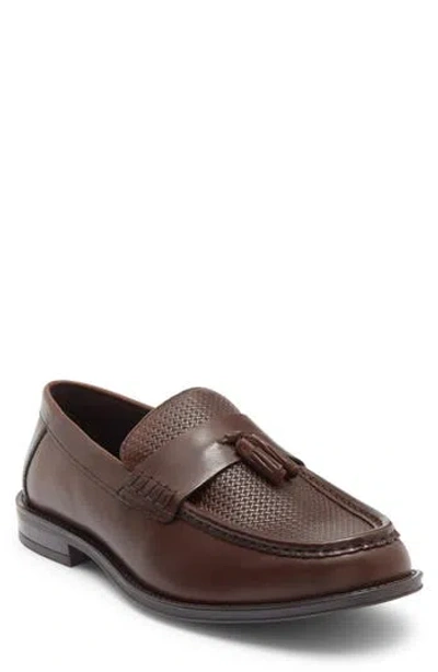 Steve Madden Damon Tassel Loafer In Brown