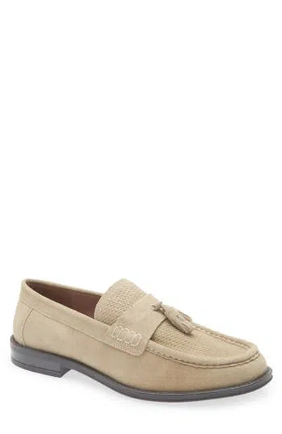 Steve Madden Damon Tassel Loafer In Neutral