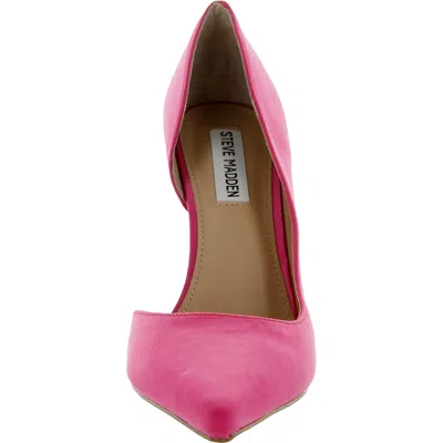 Steve Madden Damzil Pump Pink Satin Damz01s1-740 Women's