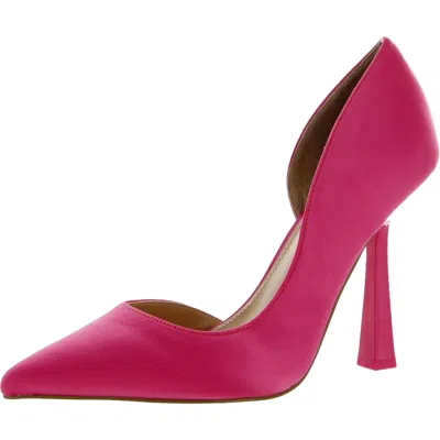 Steve Madden Damzil Pump Pink Satin Damz01s1-740 Women's