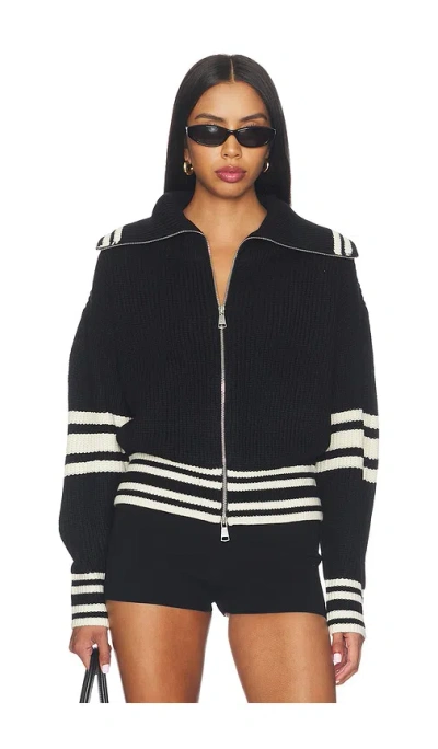 Steve Madden Dara Sweater In Black Onyx