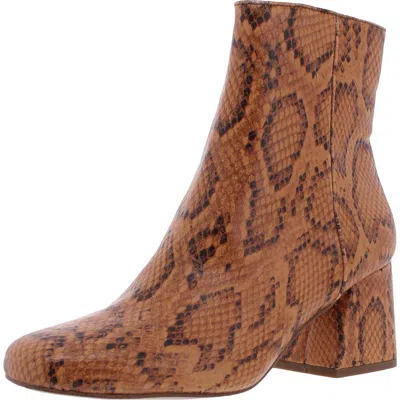 Steve Madden Davist Womens Zipper Ankle Ankle Boots In Multi