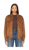 Steve Madden Dean Jacket In Brown
