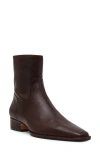 Steve Madden Define Block Heel Bootie In Brown