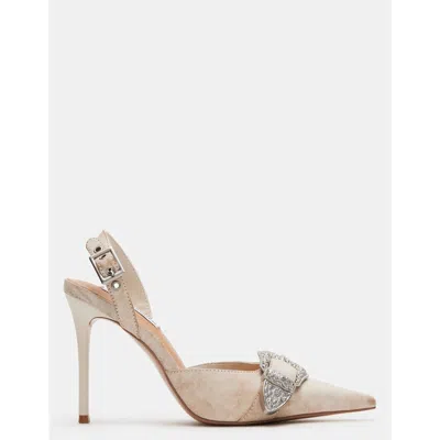 Steve Madden Delilah White Distressed