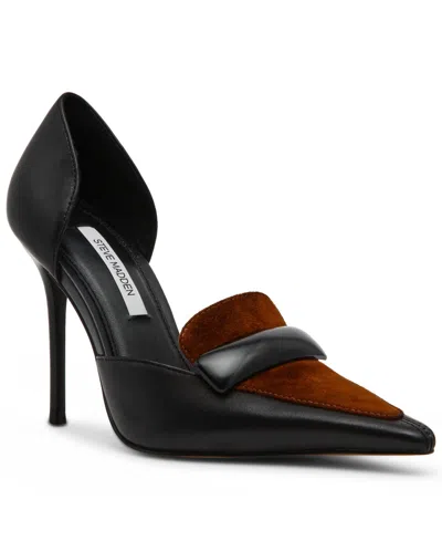 Steve Madden Delphini D'orsay Tailored Pumps In Black
