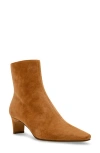 Steve Madden Delvie Bootie In Chestnut Suede