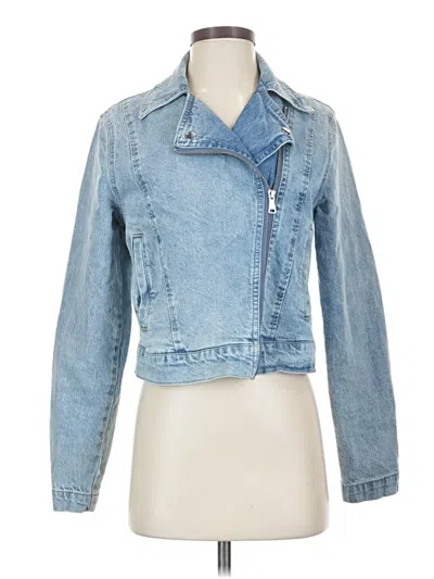Pre-owned Steve Madden Denim Jacket In Blue