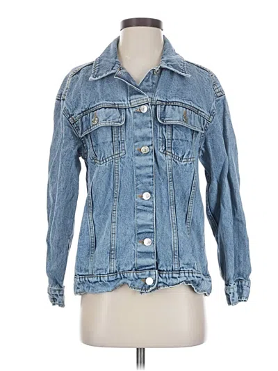 Pre-owned Steve Madden Denim Jacket In Blue