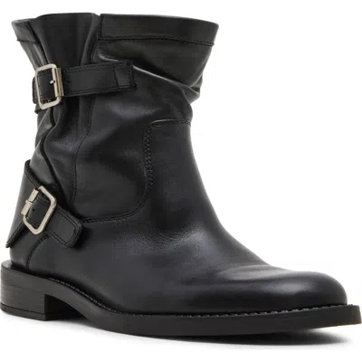 Steve Madden Denis Moto Bootie In Black