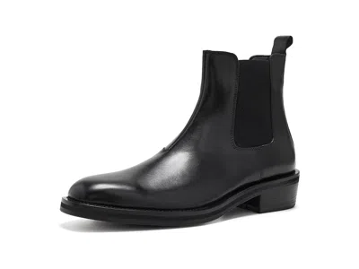 Steve Madden Devera Men's Boots Black Leather: 8.5 D - Medium