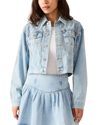 Steve Madden Diamondine Jacket In Blue