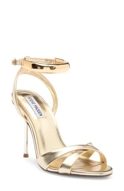 Steve Madden Dianna Sandal In Gold