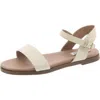 Steve Madden Dina Flat Sandals In Beige