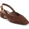 Steve Madden Diona Slingback Pump In Brown