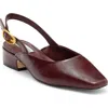 Steve Madden Diona Slingback Pump In Burgundy