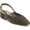 Steve Madden Diona Slingback Pump In Green