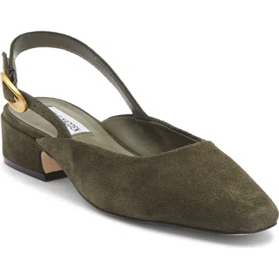 Steve Madden Diona Slingback Pump In Green