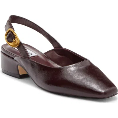 Steve Madden Diona Slingback Pump In Wine