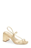 Steve Madden Diora Slingback Sandal In Gold