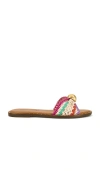 Steve Madden Dipsy Flat In Multi