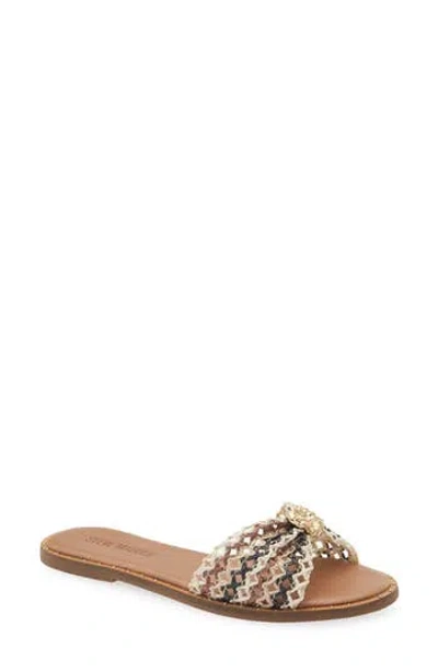 Steve Madden Dipsy Slide Sandal In Multi