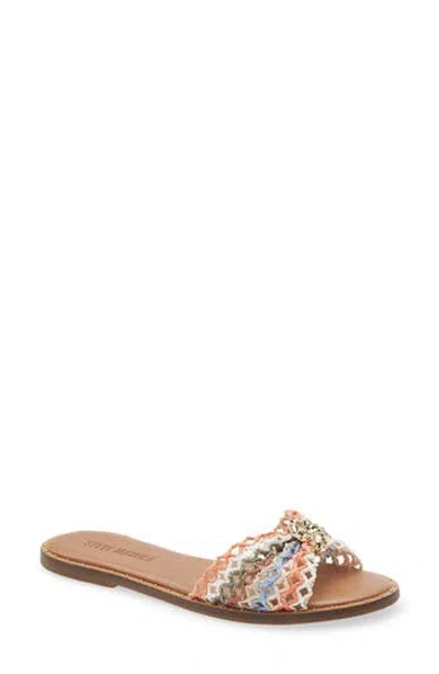 Steve Madden Dipsy Slide Sandal In Multi