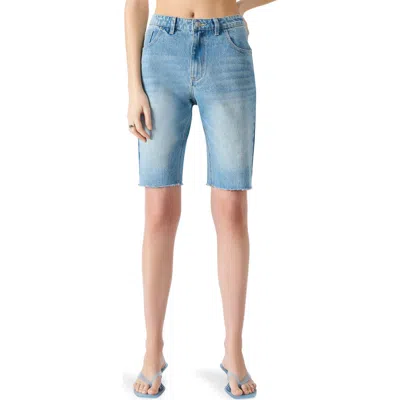 STEVE MADDEN STEVE MADDEN DITA DENIM BERMUDA SHORTS