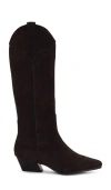 Steve Madden Women's Dollie Tall Western Boots In Brown