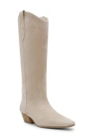 Steve Madden Women's Dollie Tall Western Boots In Sand Suede