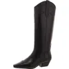 Steve Madden Dollie Western Boot In Black