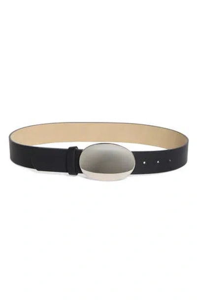 Steve Madden Dome Buckle Belt In Purple
