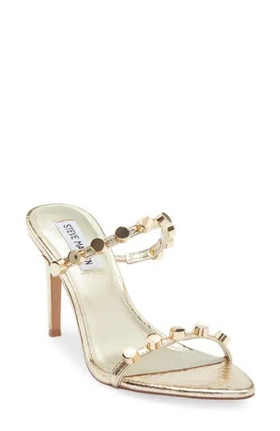 Steve Madden Dorinda Sandal In Gold