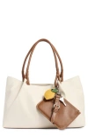 Steve Madden Dougie Tote Bag In Gray
