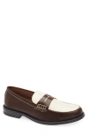 Steve Madden Draggo Penny Loafer In Multi