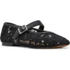 Steve Madden Dreaming Mary Jane Flat In Black