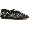 Steve Madden Dreaming Mary Jane Flat In Black