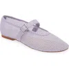 Steve Madden Dreaming Mary Jane Flat In Purple