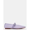 Steve Madden Dreaming Mary Jane Flat In Purple