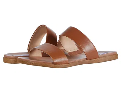 Steve Madden Dual Flat Sandal In Brown