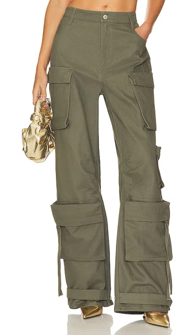Steve Madden Duo Cargo Pant In Olive