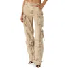 Steve Madden Duo Cargo Pants In Brown