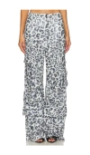 Steve Madden Duo Pant In 블랙 멀티