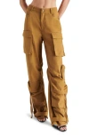 Steve Madden Duo Wide Leg Cargo Pants