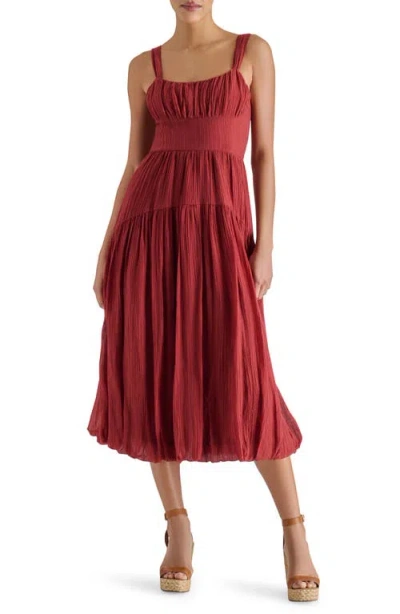 Steve Madden Eartha Sleeveless A-line Dress In Red